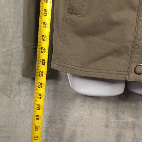 Kuhl Krush Jacket Womens Small Green Snap Front Outdoor Fall Moto Style - Picture 13 of 13